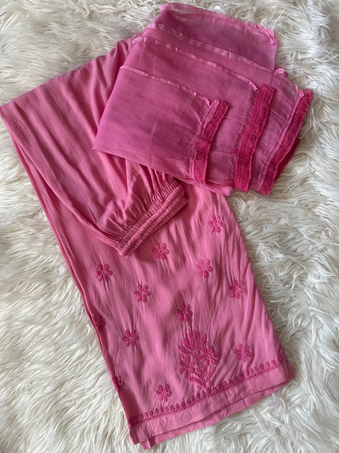 DARK PINK MODAL 3 PIECE SET