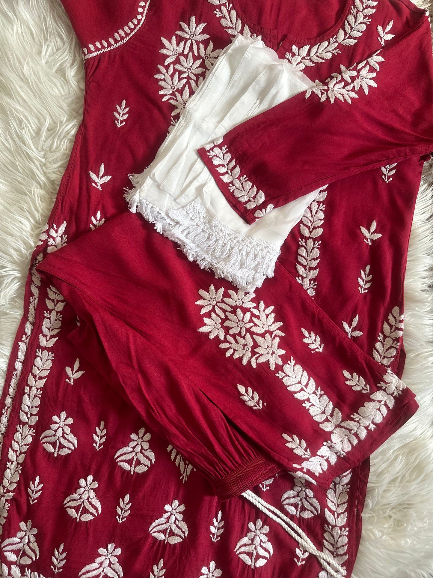 MAROON 3 PIECE RAYON SET