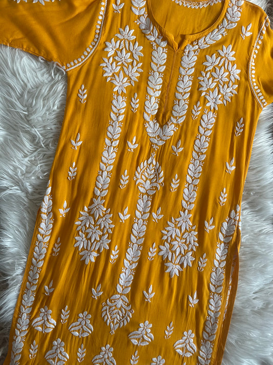 YELLOW 3 PIECE RAYON SET